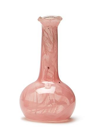 Tall Gourd Pink Bottle Vase