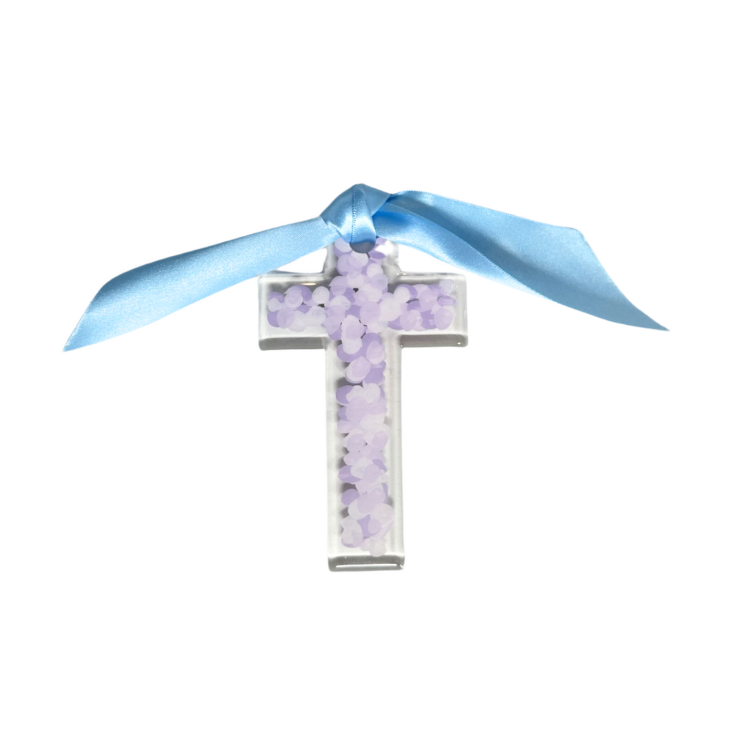 Lavender Cross - Mary Hester Art