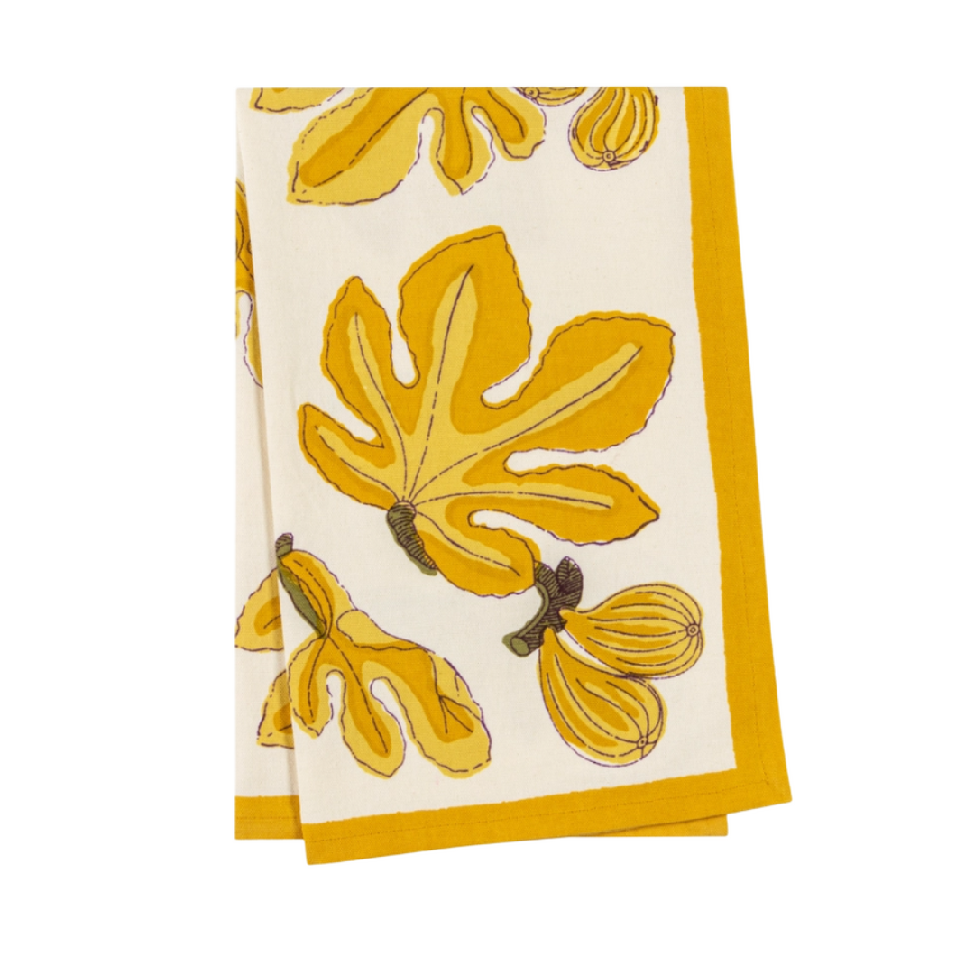 Fig Citrine Tea Towel