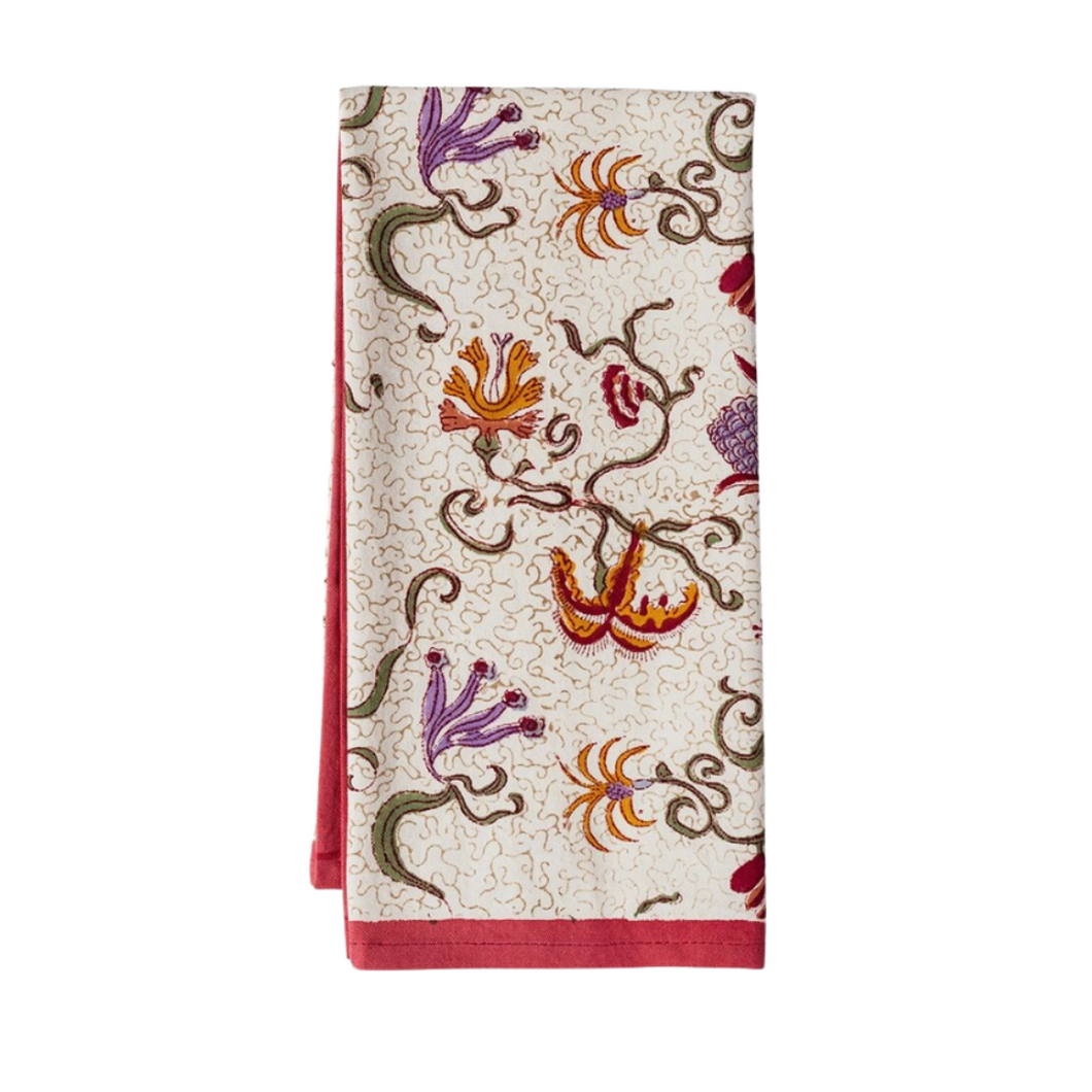 Fleurs De Indes Tea Towel