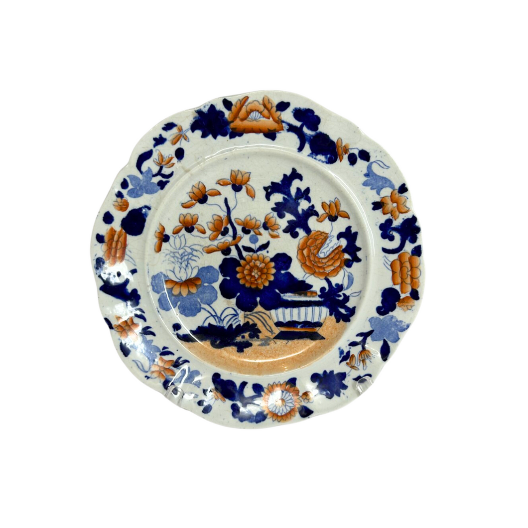 Blue and Orange Plate Collection