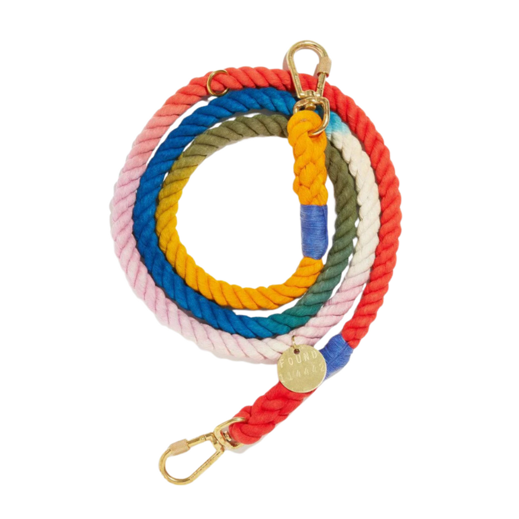 The Henri Ombre Dog Leash, Adjustable