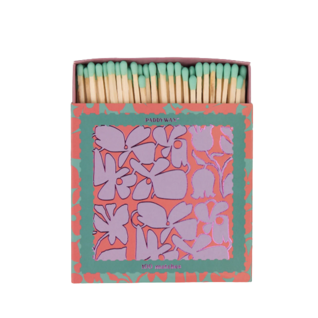 Abstract Floral Matchbox