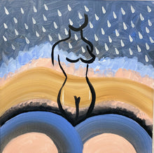 Load image into Gallery viewer, Rainy Day Abstract Figure Study by Callie Pounds
